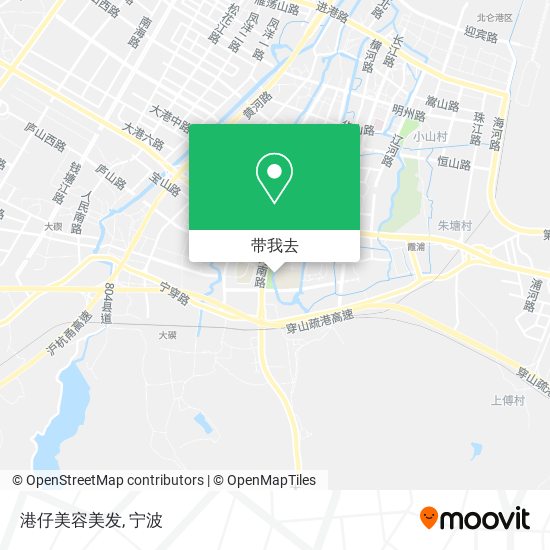 港仔美容美发地图