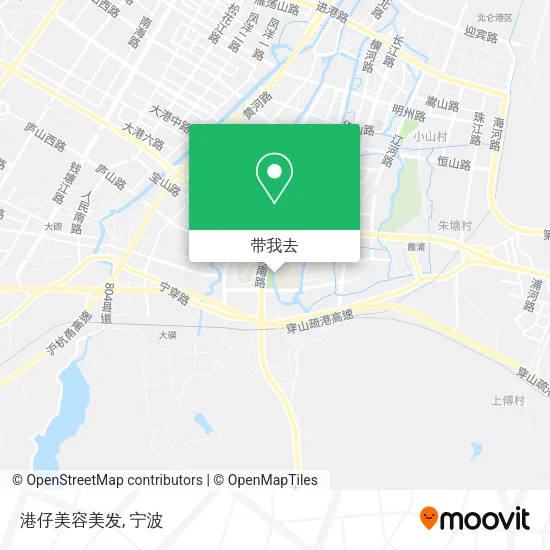 港仔美容美发地图