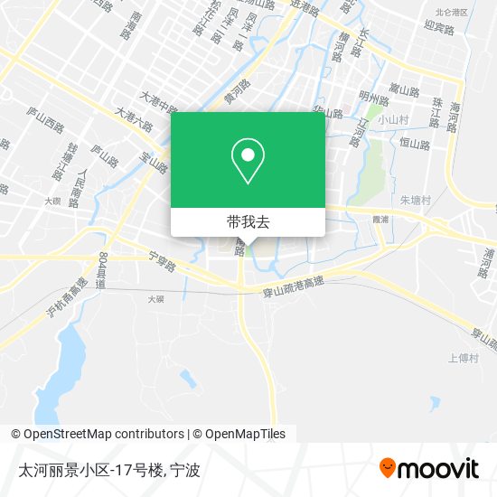 太河丽景小区-17号楼地图