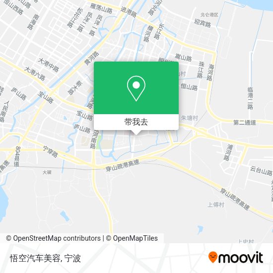 悟空汽车美容地图