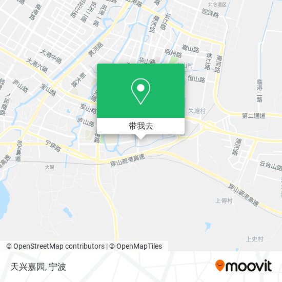 天兴嘉园地图