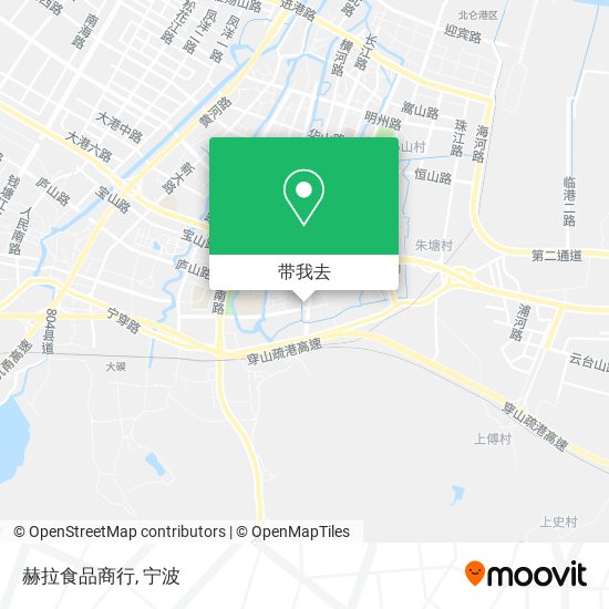 赫拉食品商行地图