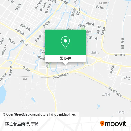 赫拉食品商行地图