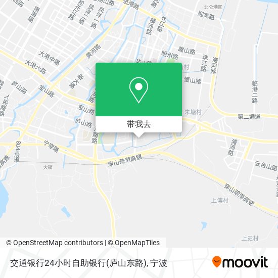交通银行24小时自助银行(庐山东路)地图