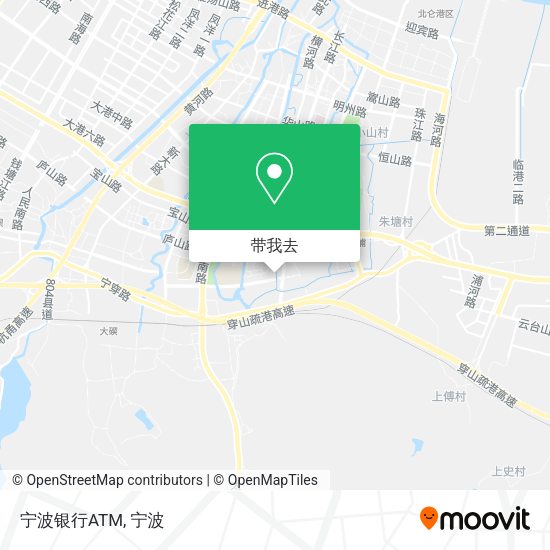 宁波银行ATM地图