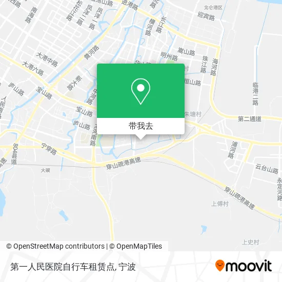 第一人民医院自行车租赁点地图