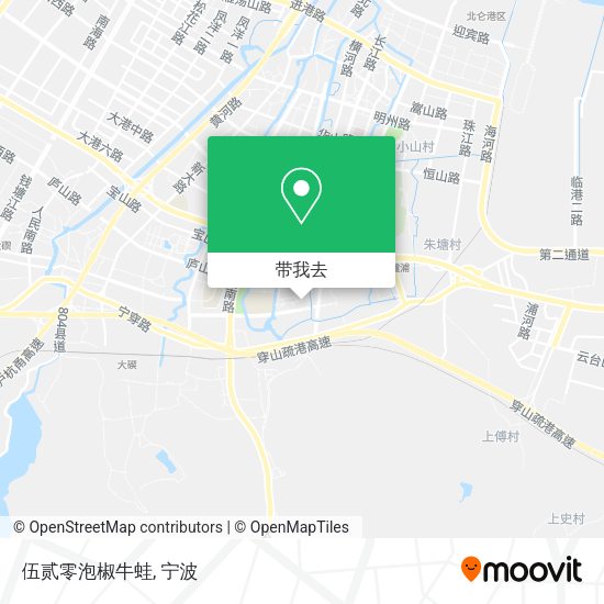 伍贰零泡椒牛蛙地图