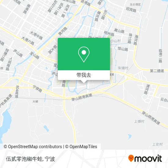伍贰零泡椒牛蛙地图