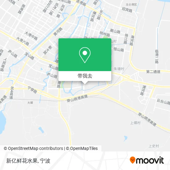 新亿鲜花水果地图