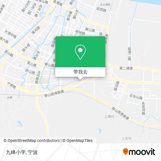 九峰小学地图