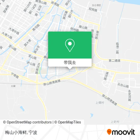 梅山小海鲜地图