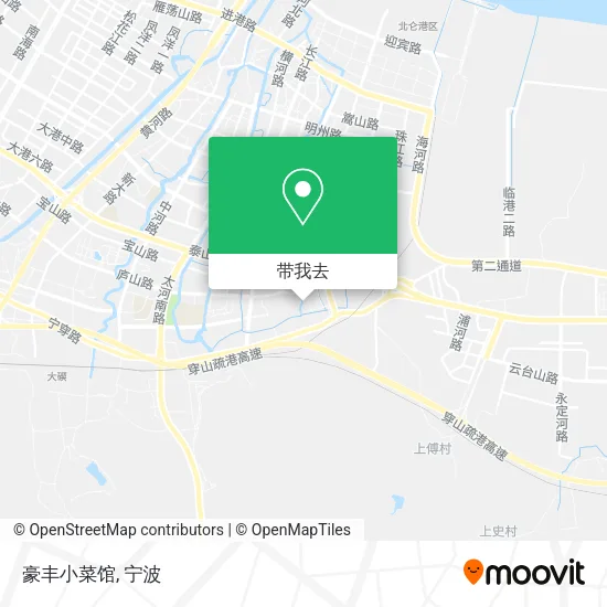豪丰小菜馆地图