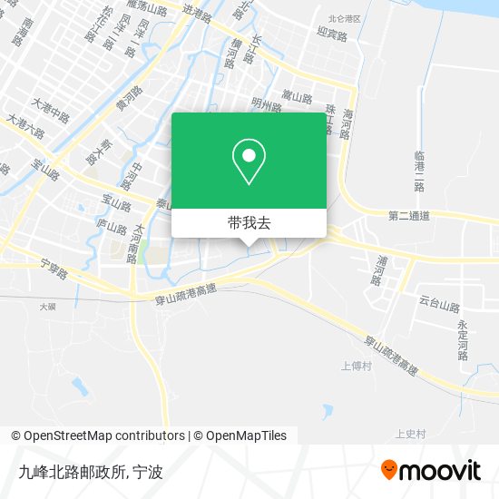 九峰北路邮政所地图