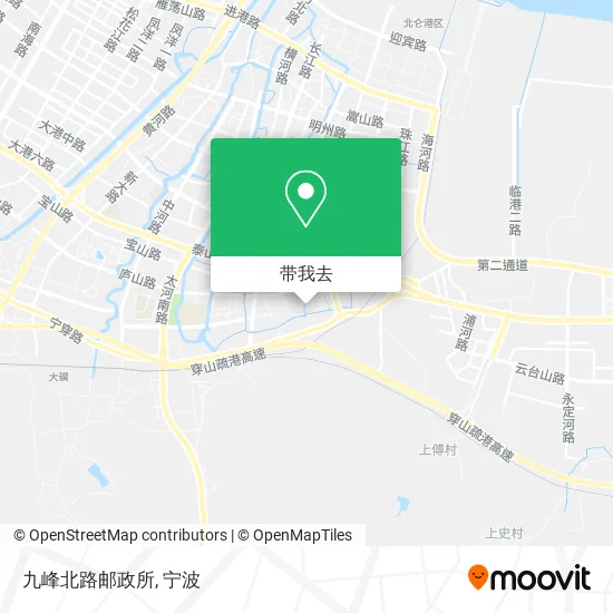 九峰北路邮政所地图