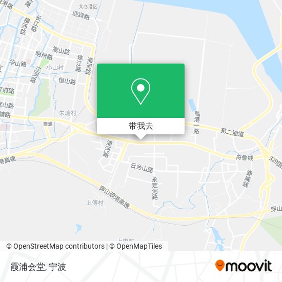 霞浦会堂地图