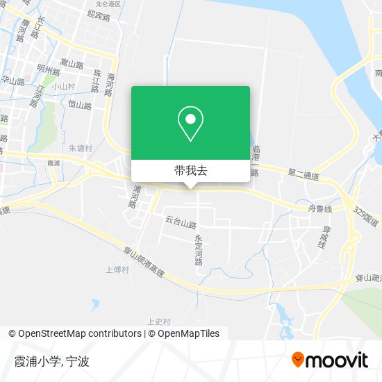 霞浦小学地图