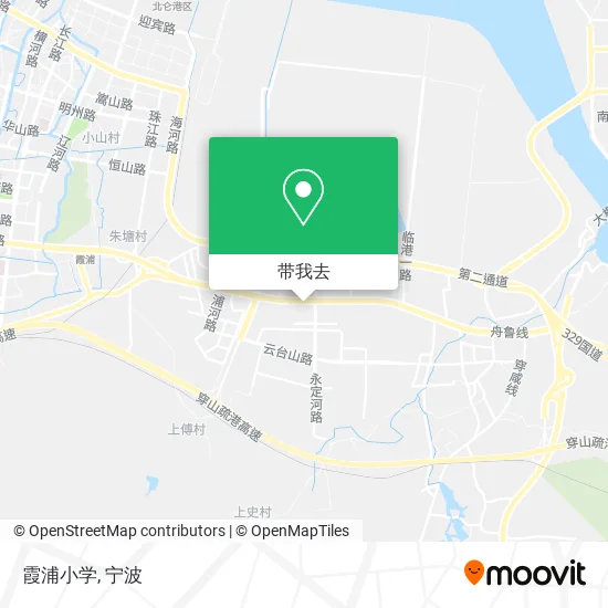 霞浦小学地图