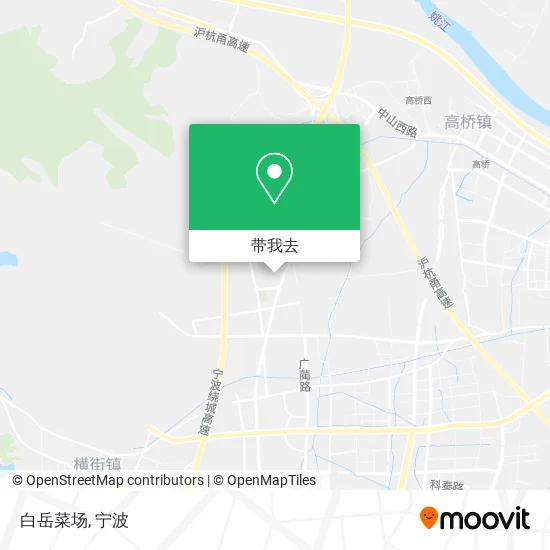 白岳菜场地图