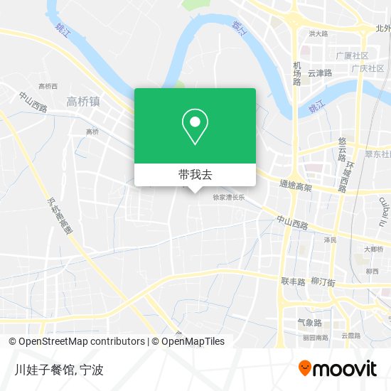 川娃子餐馆地图