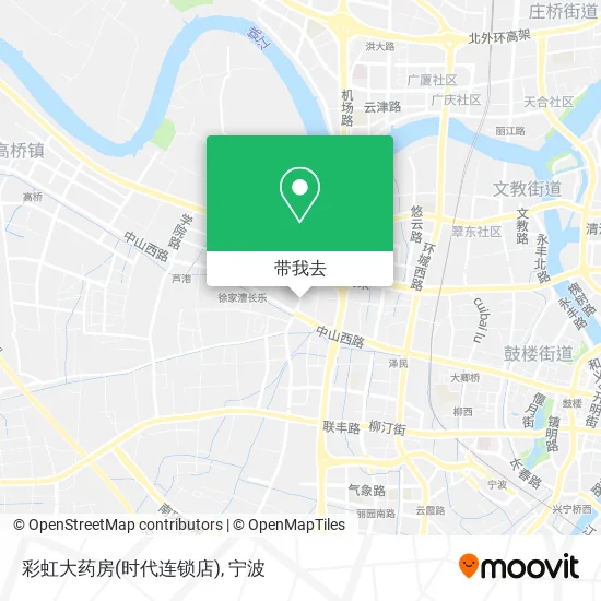彩虹大药房(时代连锁店)地图