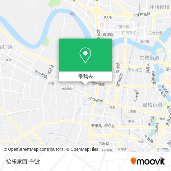 怡乐家园地图