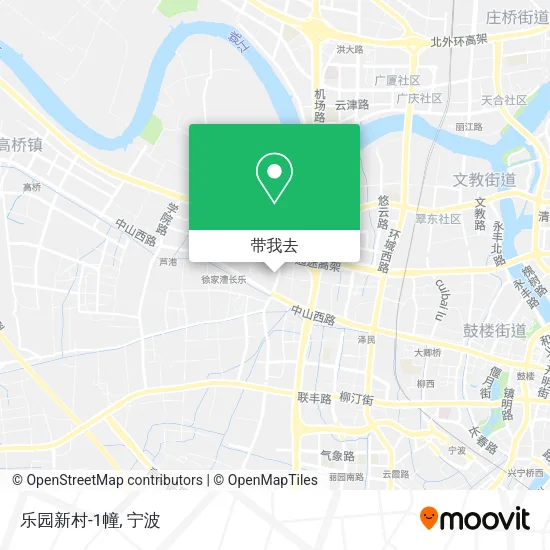 乐园新村-1幢地图