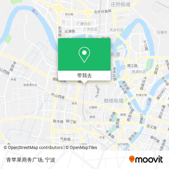 青苹果商务广场地图