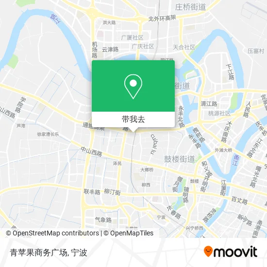 青苹果商务广场地图