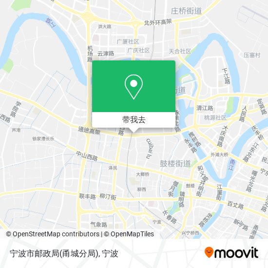 宁波市邮政局(甬城分局)地图