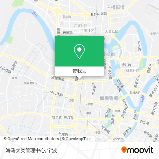 海曙犬类管理中心地图