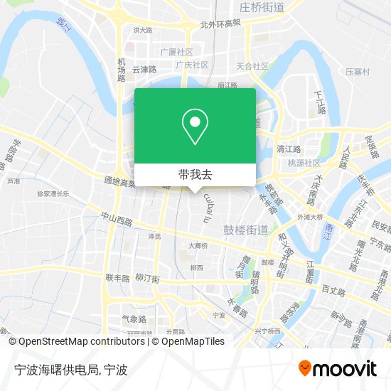 宁波海曙供电局地图