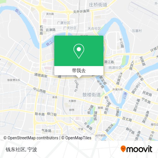 钱东社区地图