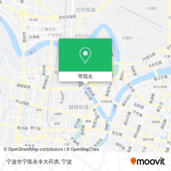 宁波市宁医永丰大药房地图