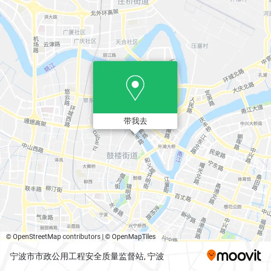 宁波市市政公用工程安全质量监督站地图