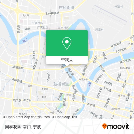 国泰花园-南门地图