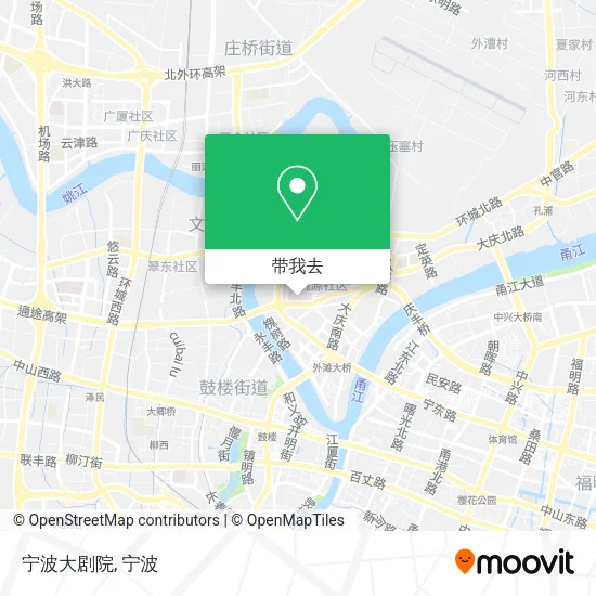 宁波大剧院地图