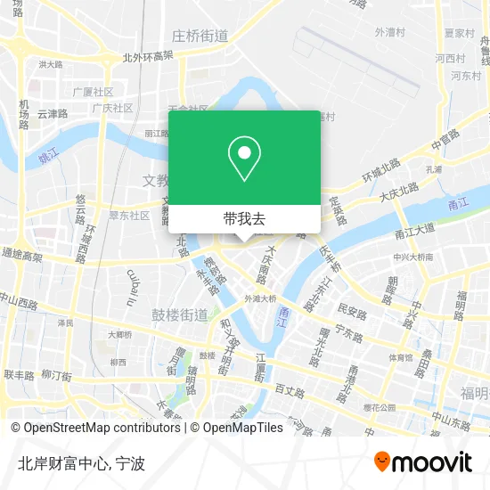 北岸财富中心地图