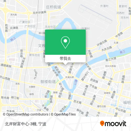 北岸财富中心-3幢地图