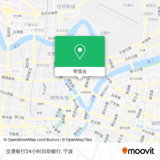交通银行24小时自助银行地图