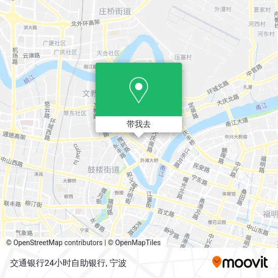 交通银行24小时自助银行地图