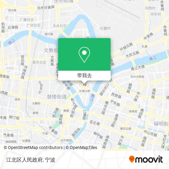 江北区人民政府地图