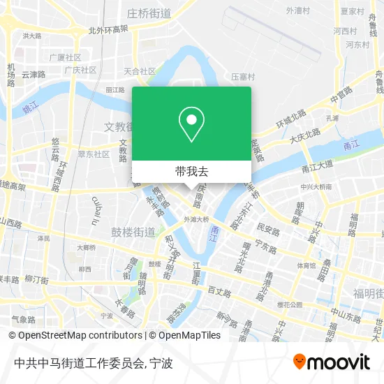 中共中马街道工作委员会地图