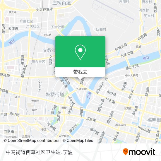 中马街道西草社区卫生站地图
