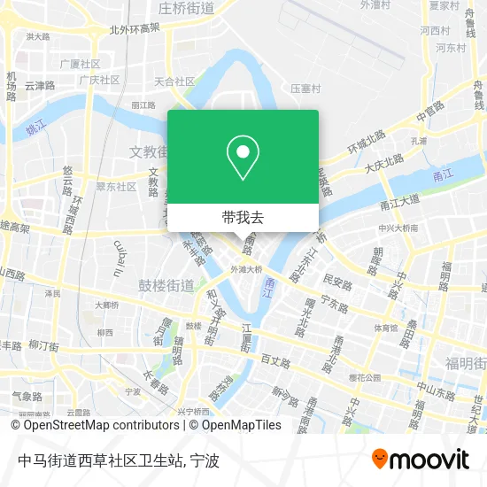 中马街道西草社区卫生站地图