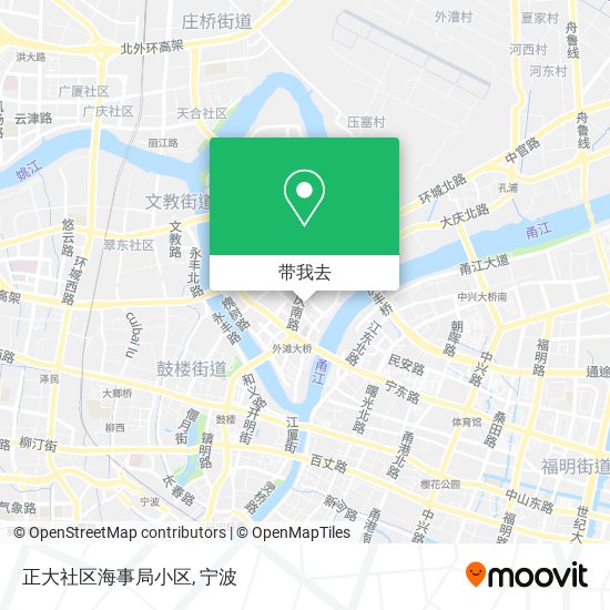 正大社区海事局小区地图
