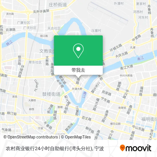 农村商业银行24小时自助银行(湾头分社)地图