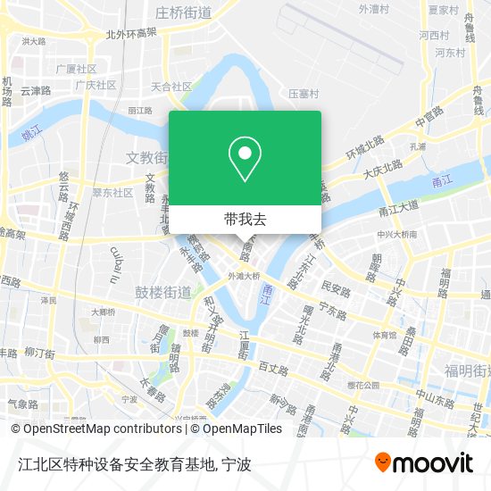 江北区特种设备安全教育基地地图