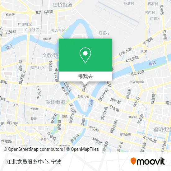 江北党员服务中心地图