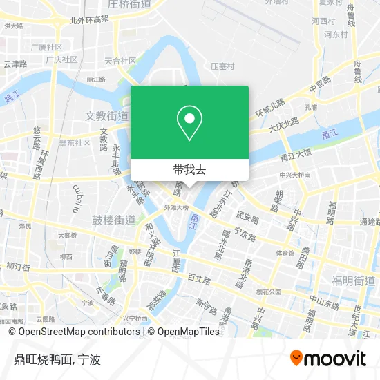 鼎旺烧鸭面地图