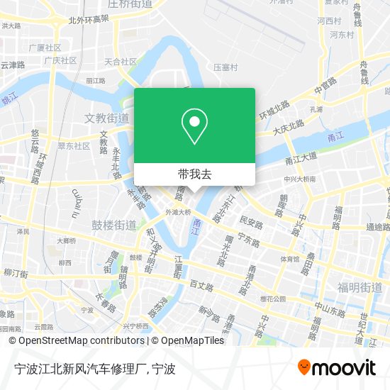 宁波江北新风汽车修理厂地图